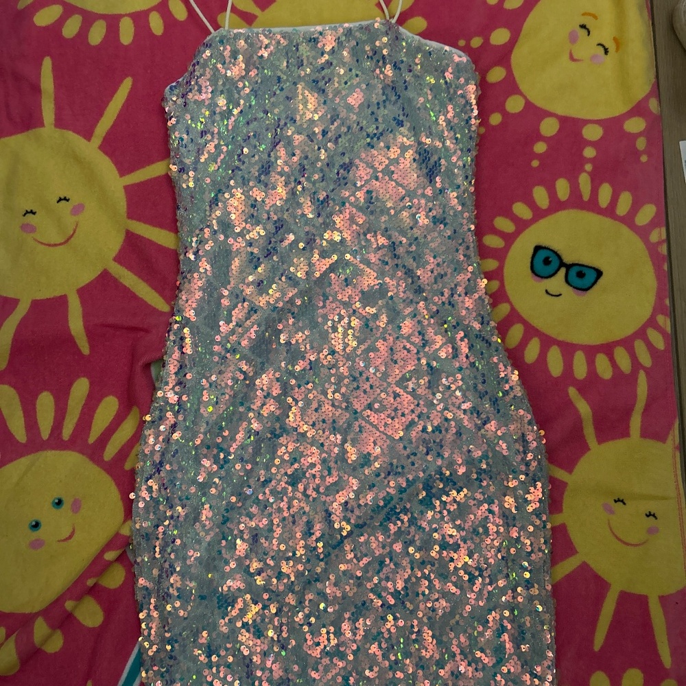 Sequin mini dress